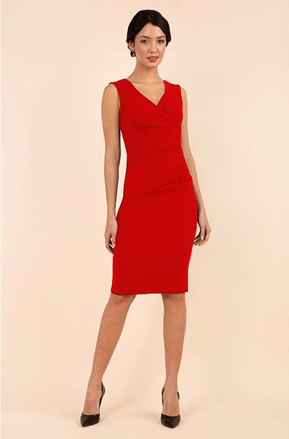 Women's Cynthia Dress in Red | Nora Gardner